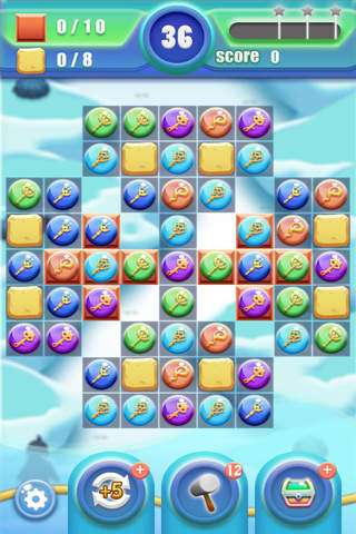 100 Hidden Treasures Match Three Puzzle - náhled