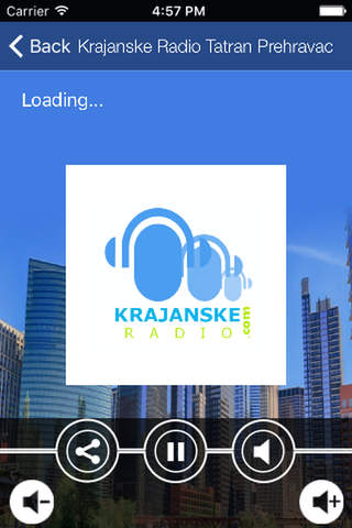 Krajanske Radio Tatran Prehravac - náhled
