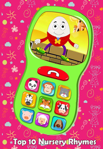 Baby Phone Rhymes 2 - Free Baby Phone Games For To - náhled