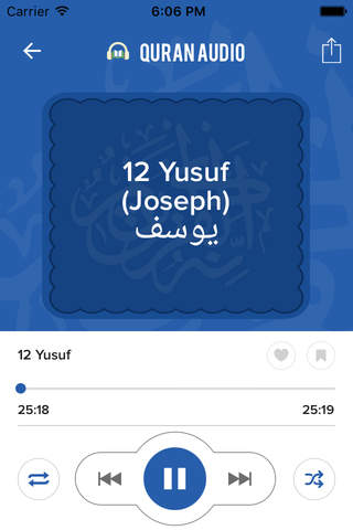 Quran Audio - Sheikh Sudais and Sharaim - náhled