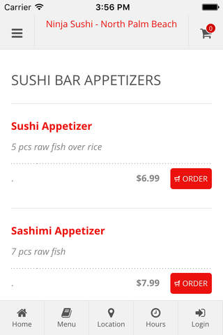 Ninja Sushi - North Palm Beach Online Ordering - náhled