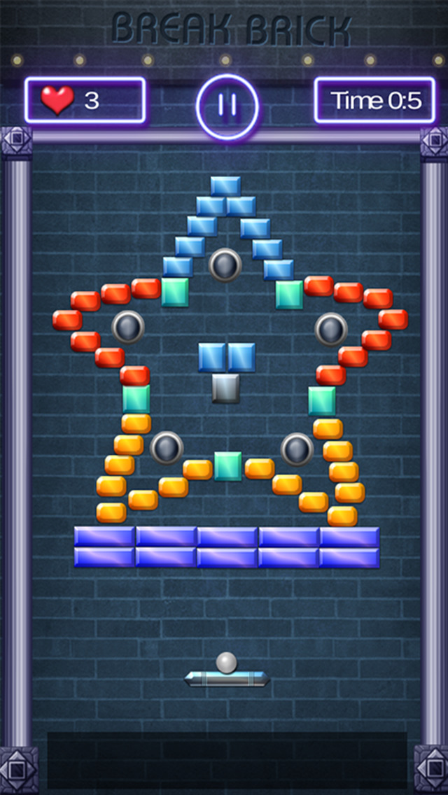 Взломанная игра bricks. Игра Break Breaker. Bricks игра. Brick Breaker Старая игра. Сиапые игры Bricks Breaker.