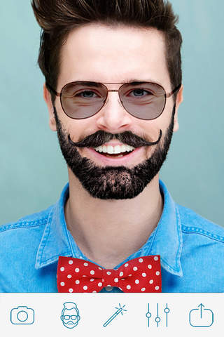 Hipster Photo Booth - Hipster Style Selfie Camera  - náhled