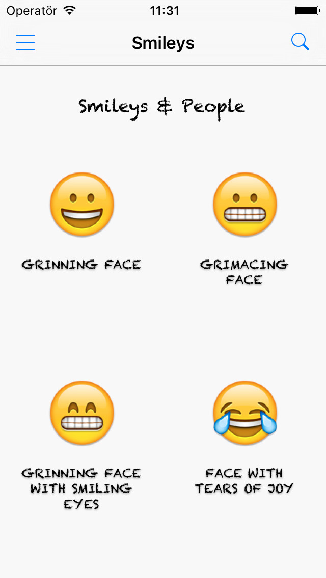 App Shopper: Smileys - Lookup Emoji names and meanings (Social Networking)