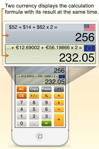 CurrencyCal - currency & exchange rates converter  - náhled