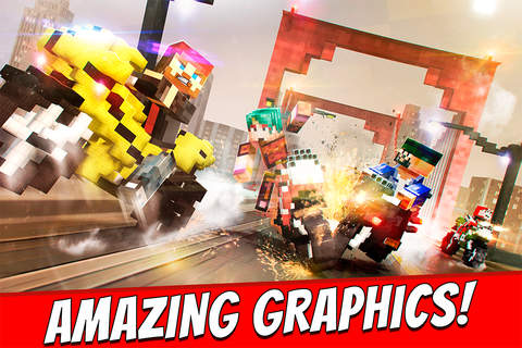 Motorbike Shoot Crafting. Mini Pixel Racing Editio - náhled