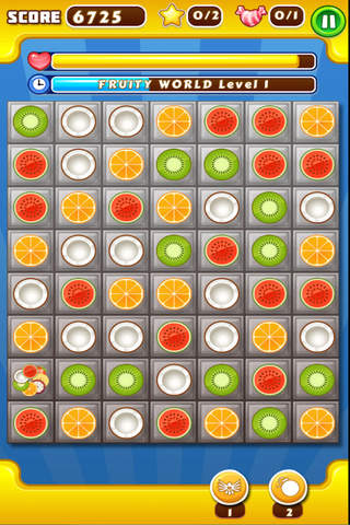 Fruity Word Mission Match 3 - náhled