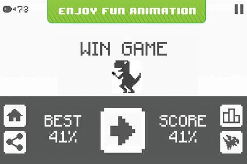 Jura Runner - The Jumping Chrome Dinosaur Game - náhled