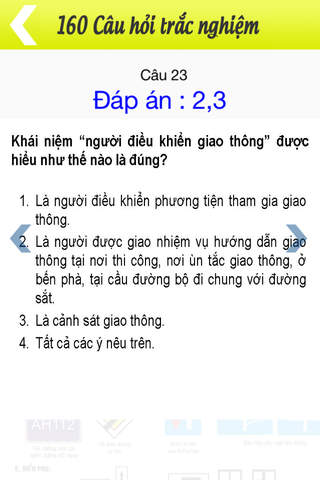 160 câu - ôn thi GPLX xe máy - náhled