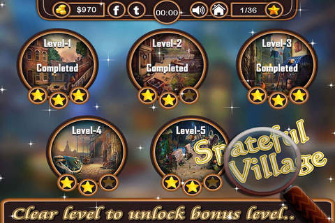 Spateful Village - Free Hidden Objects game for ki - náhled