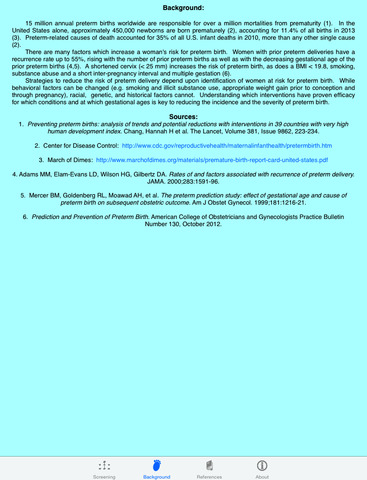 Preterm Calc - náhled