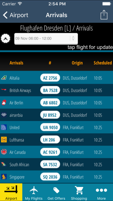 Dresden Airport Pro (DRS) + Flight Tracker screenshot 3