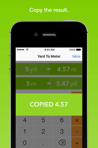 Yard To Meter, the fastest distance converter - náhled