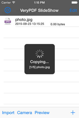 VeryPDF SlideShow Maker - náhled