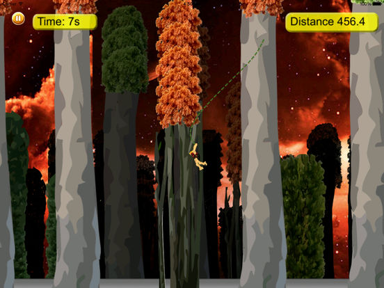 Crazy Chase On Rope - Amazing Bouncing Swing screenshot 9