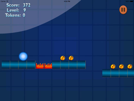 A Geometric Blue Ball PRO screenshot 7