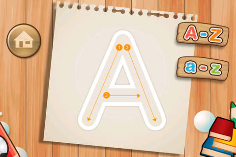 ABC Writing Pre-School Learning iPhone version - náhled