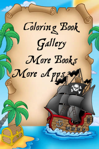 Pirate Coloring Book Free - náhled