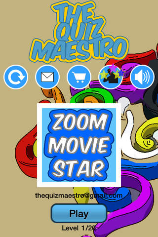 Zoom Out Famous Celebrity Movie Star Quiz Maestro  - náhled