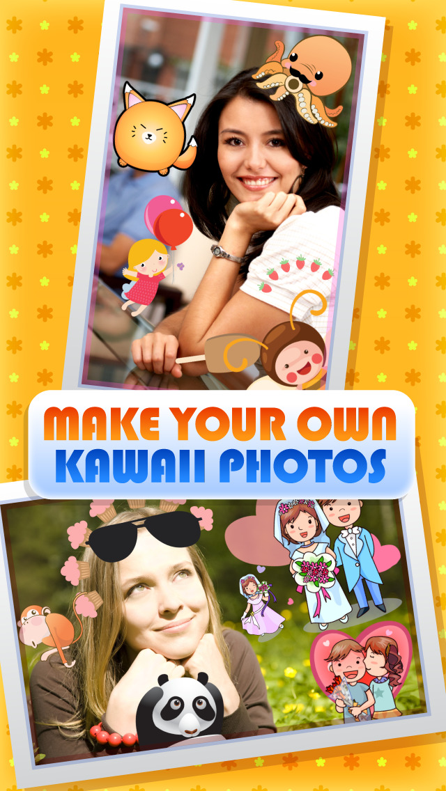 A Cute Kawaii Style Kids Photobooth Camera Chibi Sticker Maker + Fun for  Girls Boys and Family, Apps