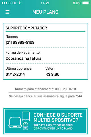 Suporte móvel - náhled