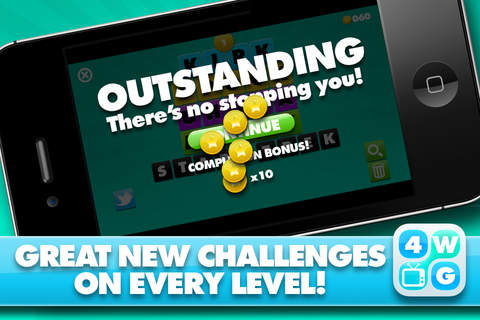 4 Word TV Game - Find the link and guess the TV sh - náhled