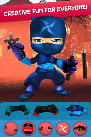 My Epic Ninja Superheroes World Fighter Club Game - náhled