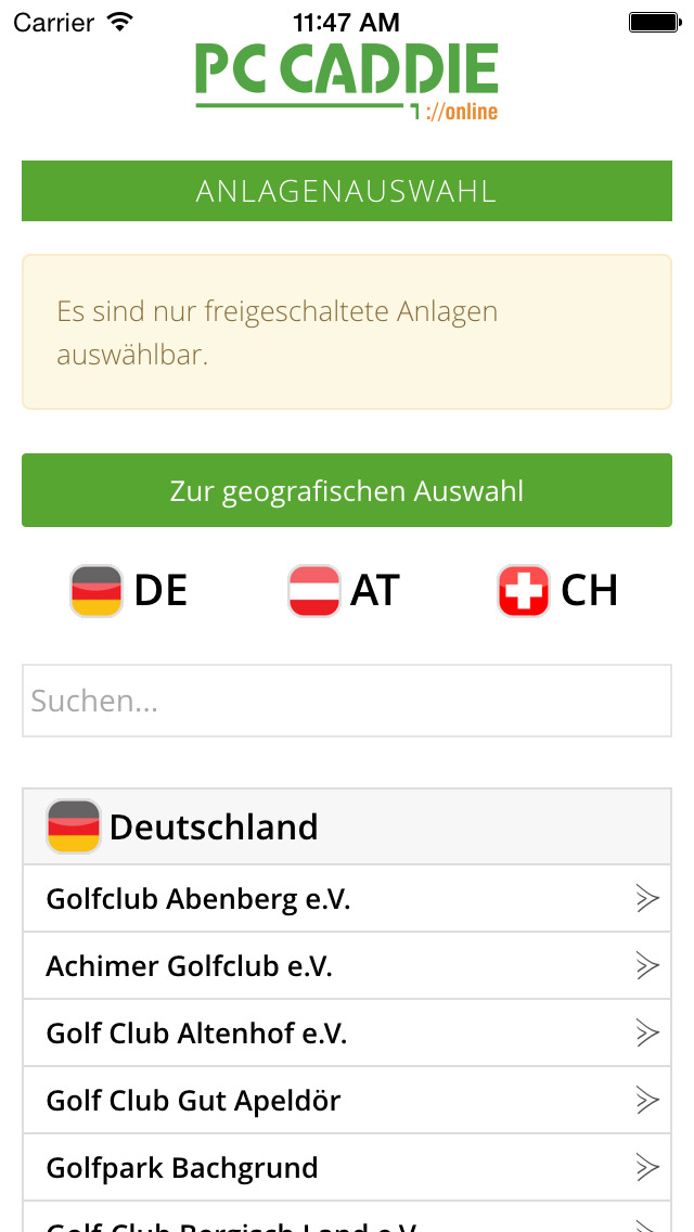 PC CADDIE Golf Club App Apps 148Apps