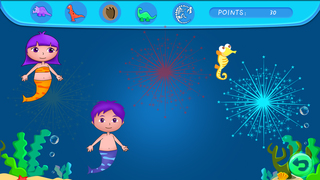 Anna's mermaid bubble pop adventure - free kids learning games screenshot 4