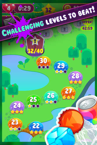 Soda Rocket - Match-3 Puzzle Game - náhled