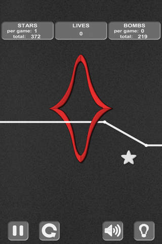 Jumping rhombus and circle on the line - náhled