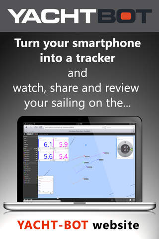 YachtBot Mobile Sailing Tracker - náhled