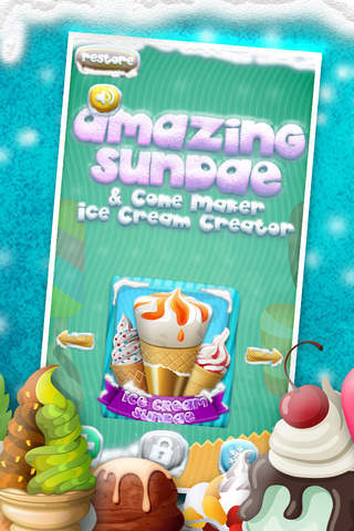 A+ Cone & Sundae Creator Ice-Cream Sandwich Maker  - náhled