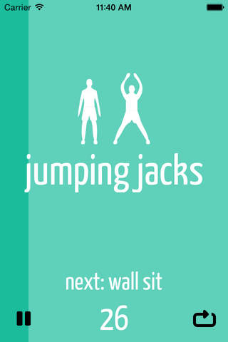 7-minute Scientific Workout Timer - náhled