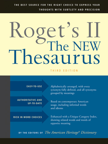 Roget's II: New Thesaurus screenshot 6