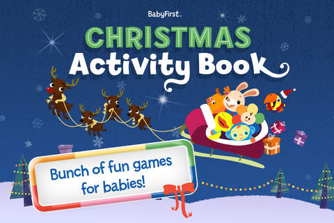 Christmas Activity Book by BabyFirst - náhled