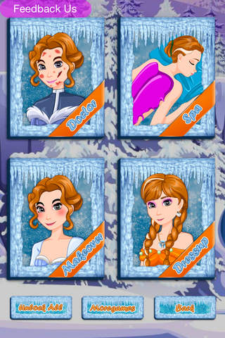 Frozen Fall back Spa & Hair Salon Makeover - náhled