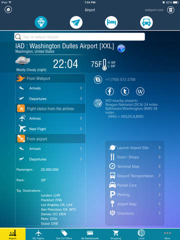 San Jose Airport (SJC) Flight Tracker radar Mineta screenshot 7