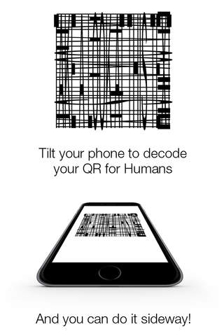 QR for Humans - QR code Generator to be decoded wi - náhled