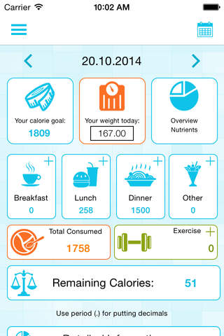 Calorie Counter and Weight Loss Watcher - náhled