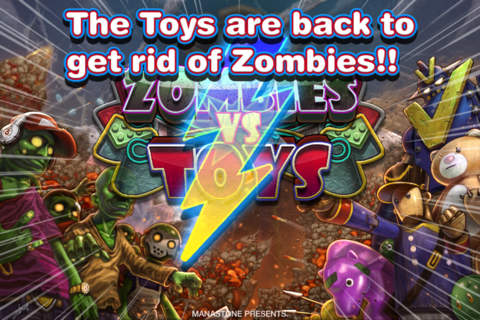 Zombies vs Toys - náhled