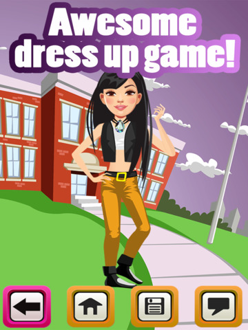 My High School BFF Fashion Club Dress Up Game - Your Virtual Star Salon World Maker Experience - The Free App screenshot 7