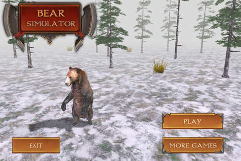 Bear Forest 3D Simulator - náhled