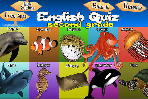 Animals Learn English - Second Grade - náhled