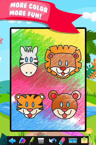 Kids Doodle Coloring Book Drawing - Preschool Todd - náhled