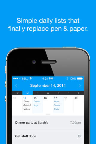QuickNote Calendar - Easy Daily Todo List Task Man - náhled