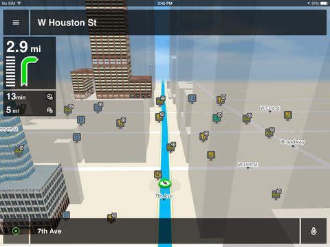NLife USA Premium - Offline GPS Navigation, Traffic & Maps screenshot 6