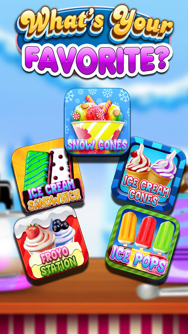 “ A AmazeBalls Candy Froyo Maker – Customer Frozen Yogurt Creator Free screenshot 3