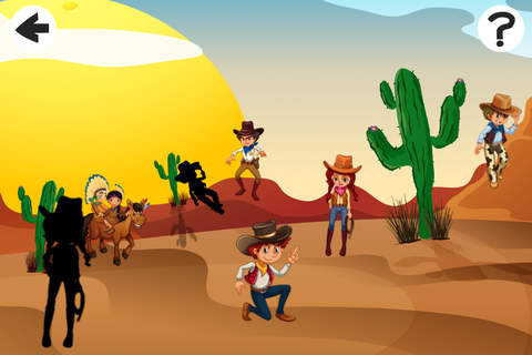 A Cowboys Shadow Game to Learn and Play for Childr - náhled