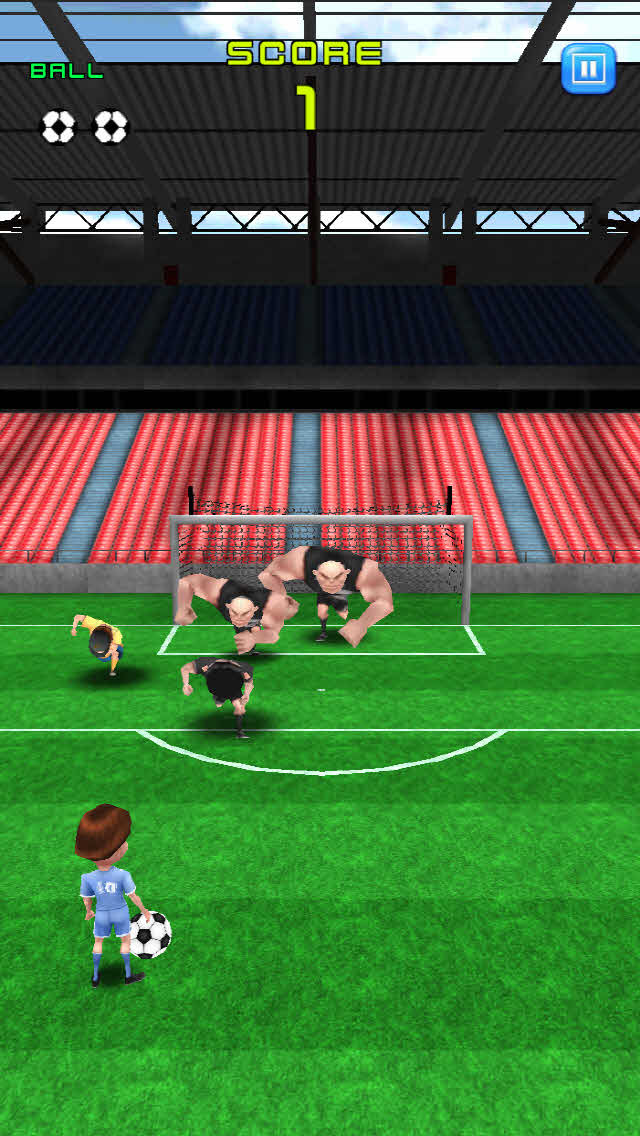 Flick Soccer - Cartoon screenshot 5